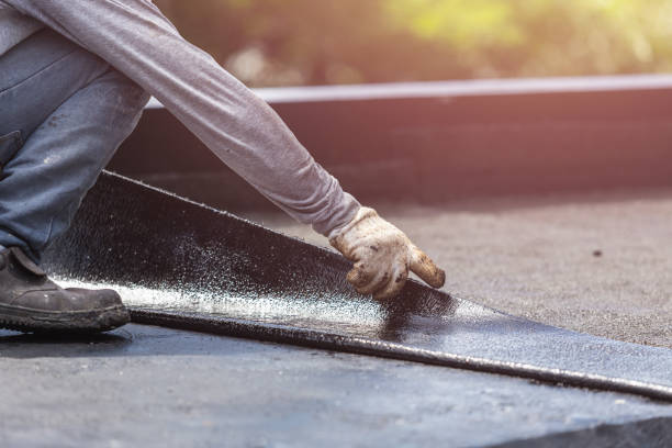 Professional Basement Waterproofing technician working in Fort Jennings, OH